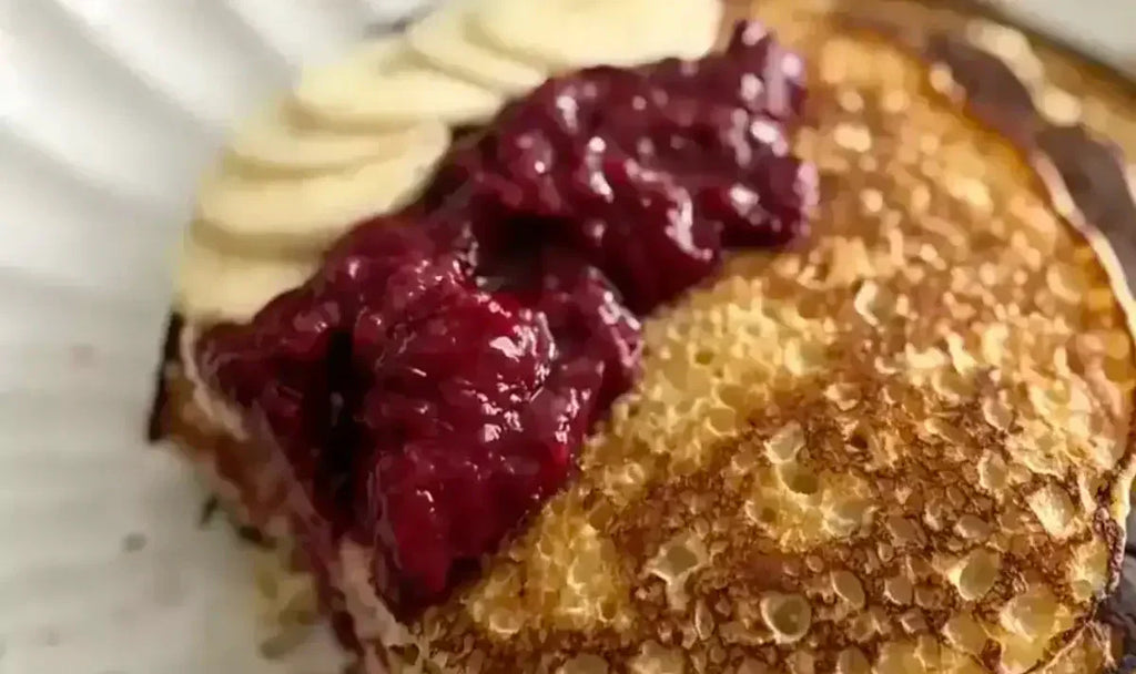 Hotcakes de Avena y Plátano